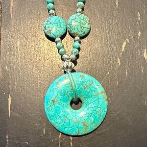 Turquoise Pendant Necklace